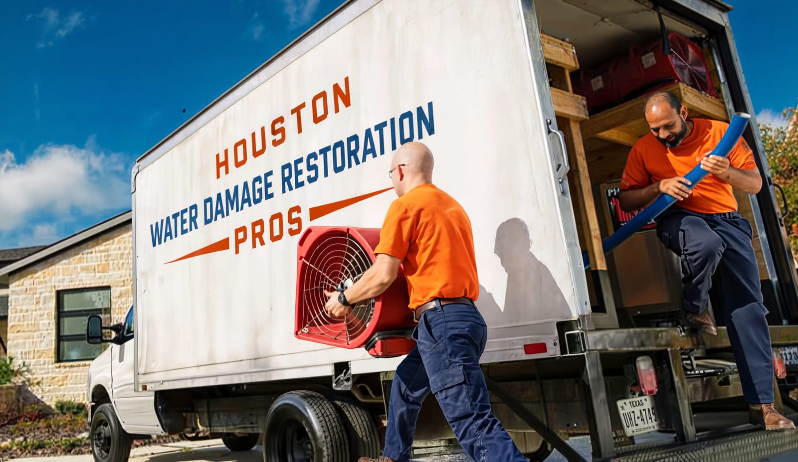 Houston Water Damage Restoration Pros — Crew