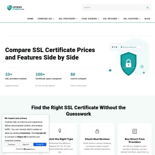 Compare Cheap SSL