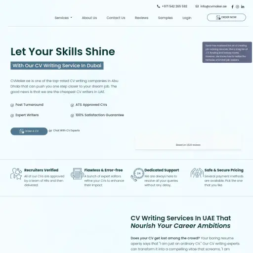 CV Maker UAE