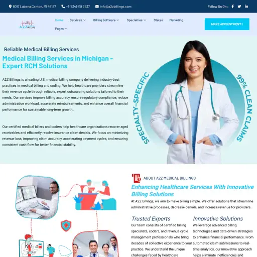 Medical Billing & Coding Company in Michigan USA | A2Z Billings