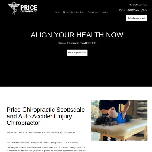 Price Chiropractic Scottsdale and Auto Accident Injury Chiropractor