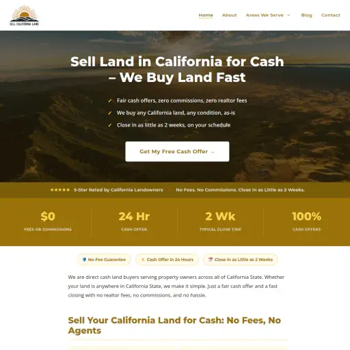 Sell California Land